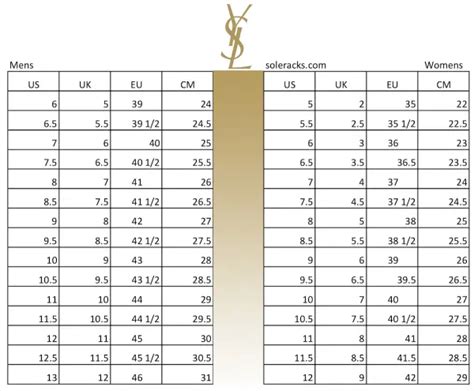 how do ysl mens shoes fit|ysl st laurent size chart.